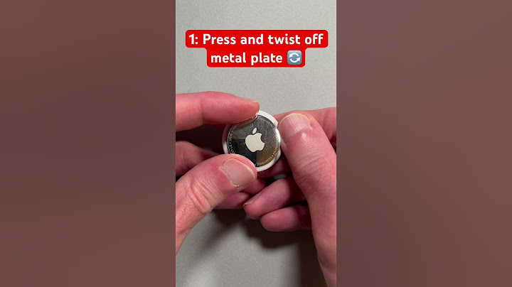 How to change the AirTag battery 🔋: 4 simple steps