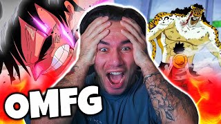 LUFFY VS LUCCI - FULL FIGHT (REACTION)