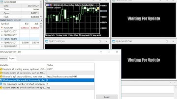 Binance future USDM real-time data import to MT5