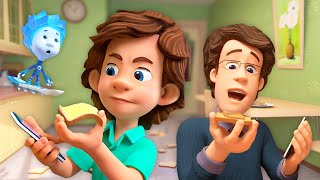 Tom's Buttered Bread Breakfast Spectacular! 🥪 | The Fixies | Animation for Kids screenshot 5