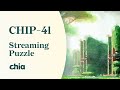 CHIP-41 (Streaming Puzzle) Discussion