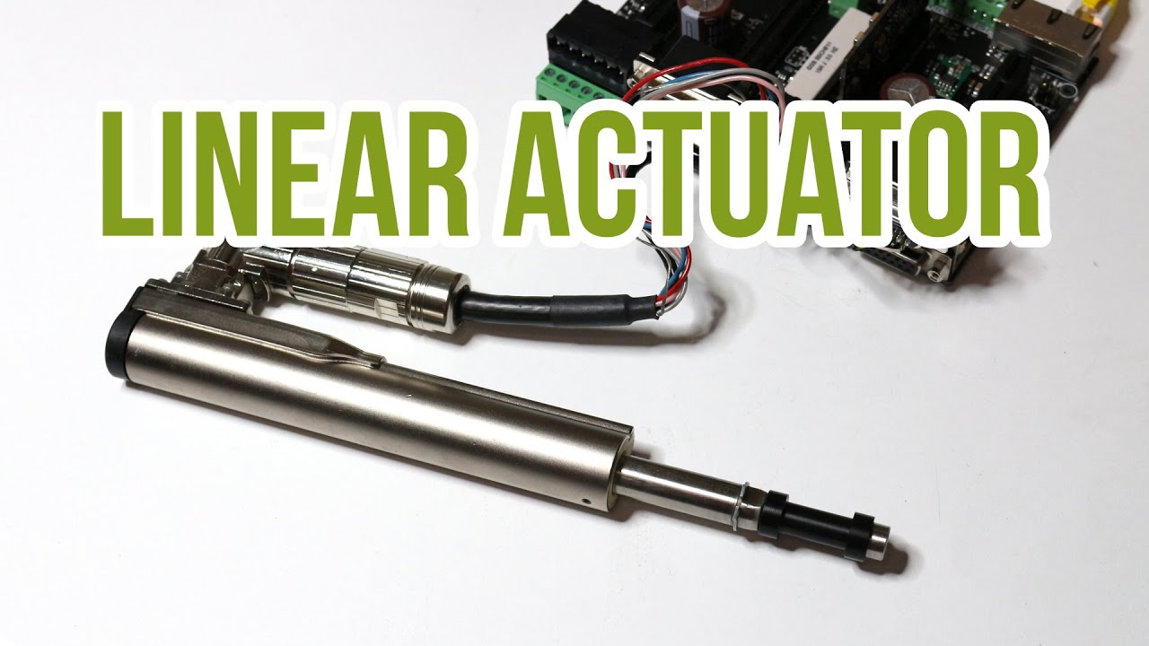 Linear actuator driven by IONI Pro servo drive YouTube