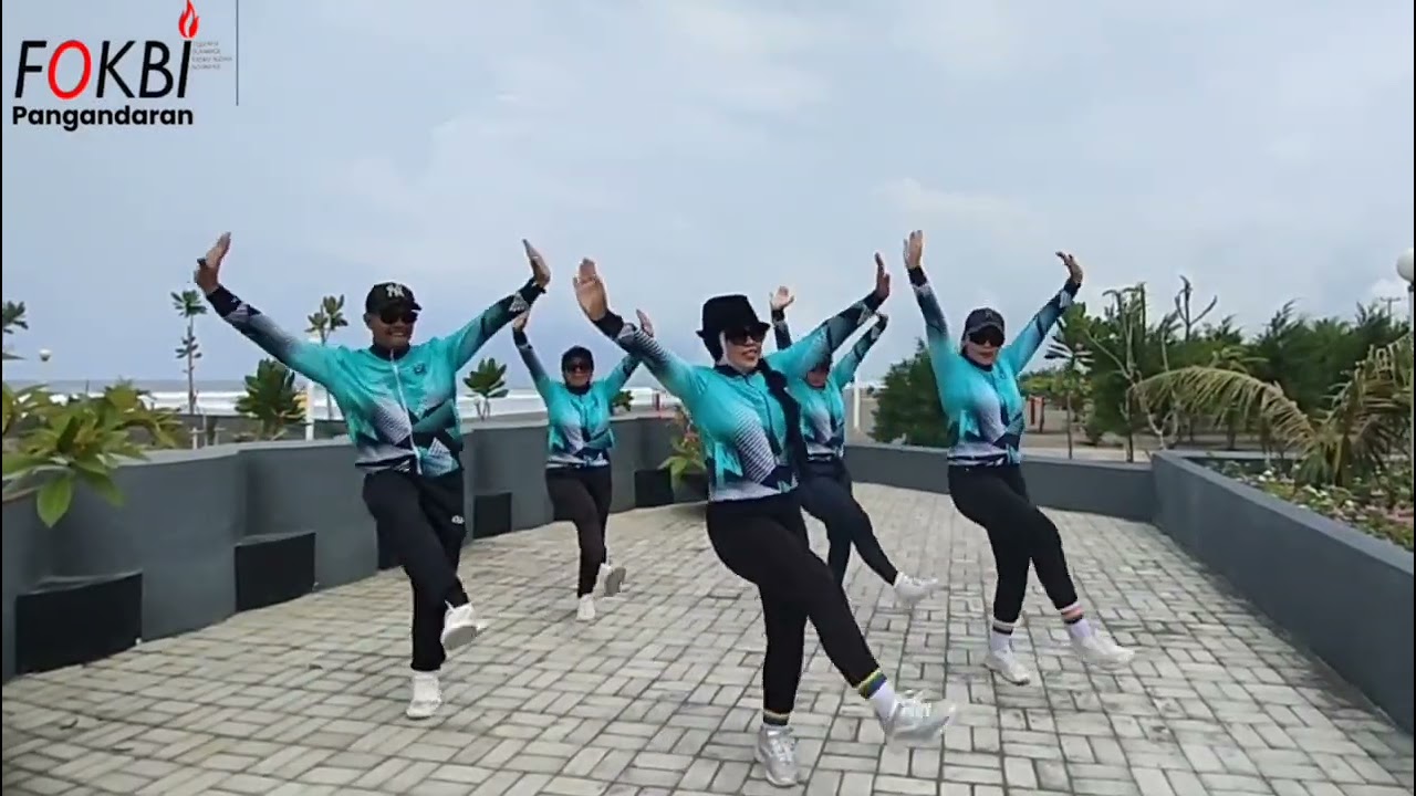 Senam Kreasi  Ikan Nae Di Pante By Fokbi .Fokbi Pangandaran