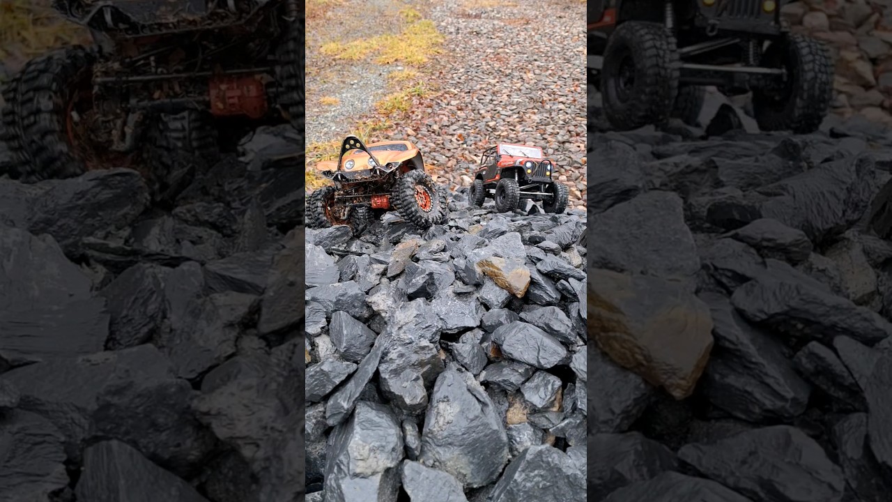 🪨 Playing on lose rocks #axial #traxxas #shorts 🪨 - YouTube