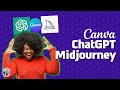 Use ChatGPT &amp; Midjourney in Canva!