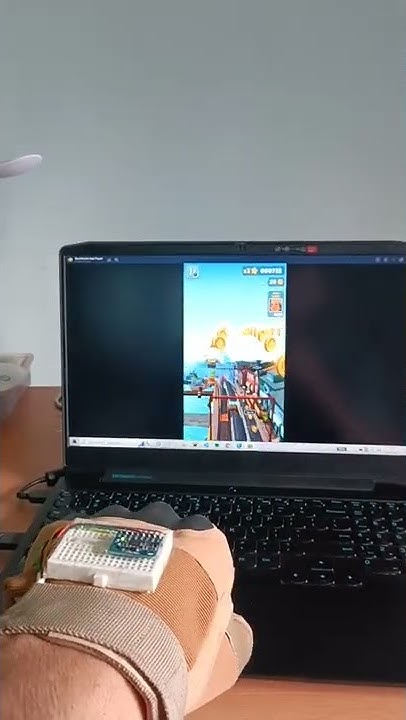 Accelerometer based gaming glove using Arduino UNO.🔥 #shorts #arduino ...