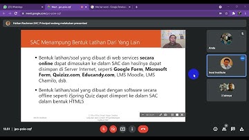 Membuat Kuis di SAC