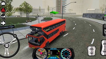 Usa Bus Simulator 2021 Coach Bus Driving Car Games - Android Gameplay