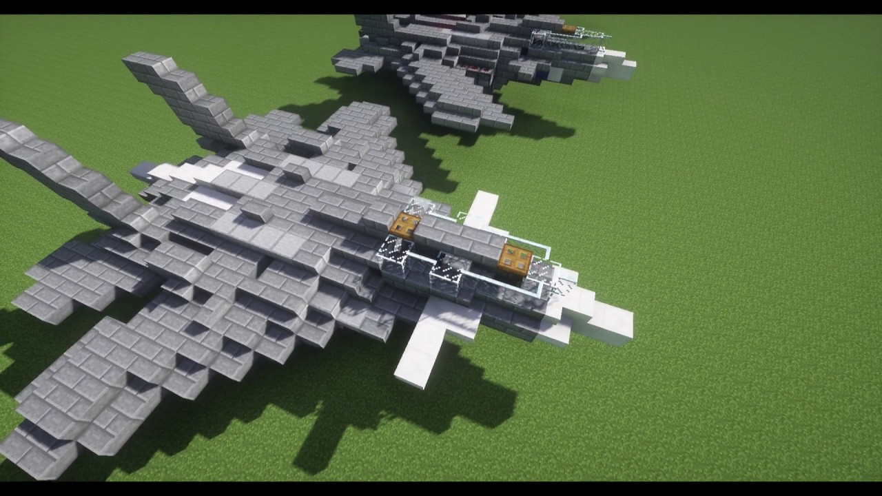 Minecraft軍事部 チャンネル登録者500人突破記念 戦闘機配布 紹介もあるよ Youtube