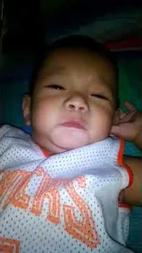 say cheese daw pero iyak sya