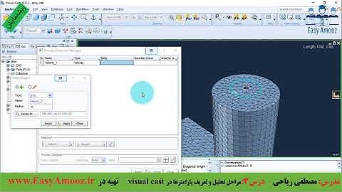 learn visual cast in procast