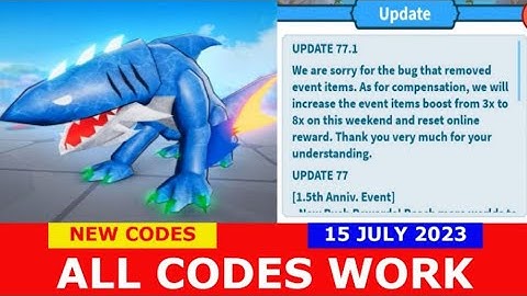 NEW UPDATE CODES *UPDATE 77* [1.5 Year] Weapon Fighting Simulator ROBLOX | ALL CODES | JULY 15, 2023