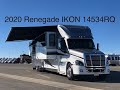 2020 Renegade IKON I4534RQ The Ultimate Super C - 5U211613 Live at Transwest Truck Trailer RV