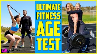 FITNESS AGE CHALLENGE | We Found Out How Old We Really Are!