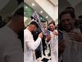 Usman Khan dance after Hyderabad Kingsmen qualify for Playoffs.