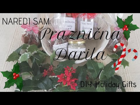 Naredi božično novoletna darila sam (DIY Christmas Gifts 2020)