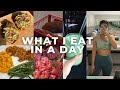 WHAT I EAT IN A DAY + TRADER JOES HAUL (easy + healthy recipes)