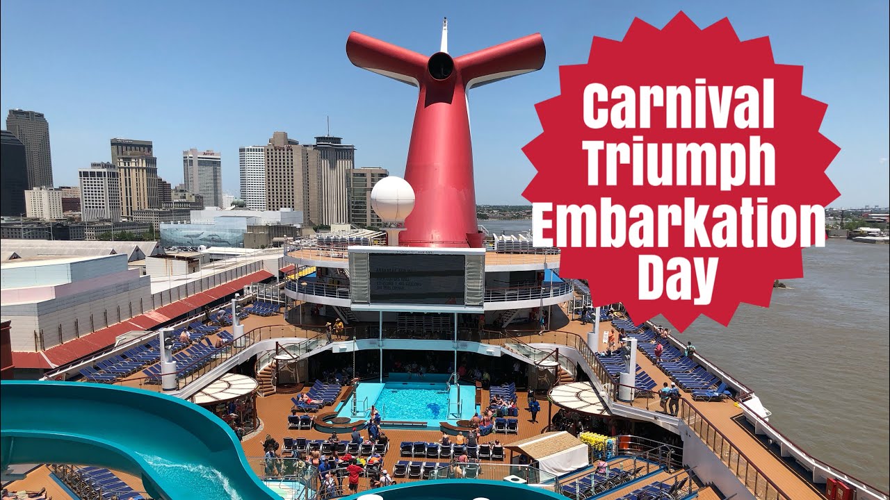 embarkation day carnival cruise