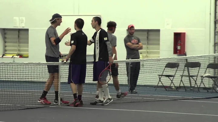 Aaron Gross Mic'd Up In Portland Men's Tennis' 6-0...