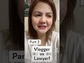 Vlogger vs lawyer raffy vs vp sara part 2