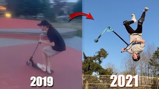 Insane 2 Year Scooter Progression! (Beginner to Pro Sponsored Rider)