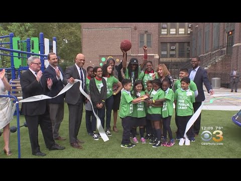 New Playground Opens At Benjamin Franklin Academics Plus School In Crescentville