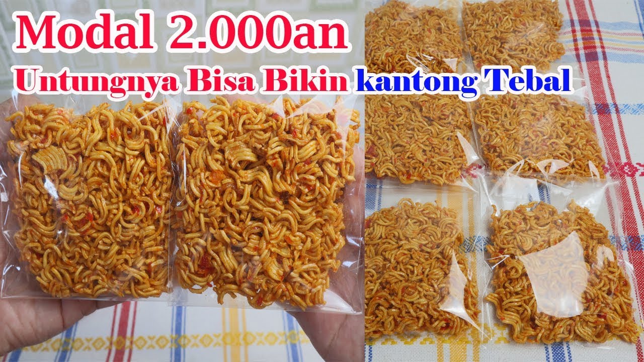 Resep Mie Goreng Pedas Manis Kriuk Ide Usaha Modal 2 000 An Untungnya Bikin Dompet Tebal Youtube