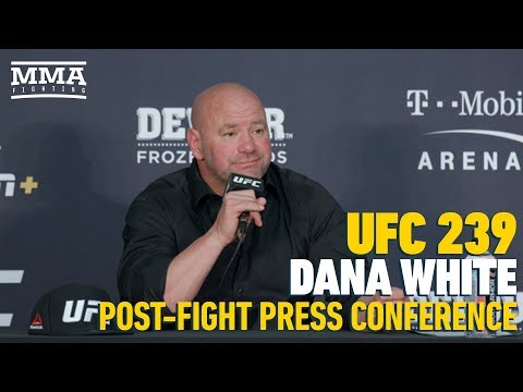 UFC 239 Post-Fight Press Conference: Dana White - MMA Fighting