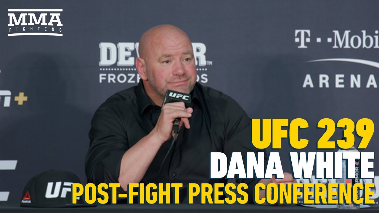 UFC 239 Post-Fight Press Conference: Dana White - MMA Fighting