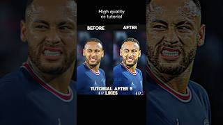 High quality cc tutorial at 5 likes👍 #viralvideo #shortvideo #edit #capcuttutorial #highquality #4k