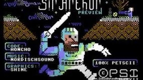 🕹️ C64-GamePrw/2022: Sir Arthur Preview WIP | by PET SCIIENTISTS
