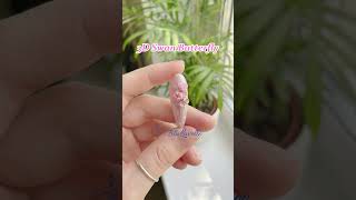 Whimsical Celestial Press On Nails, 3D Swan Butterfly Lotus Moon &amp; Stars Art #nails #pressonnails