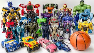 Robots in Disguise Transformers: Steel jaw,Armada Decepticon Beast, Tobot CARBOT Sideswipe CAR CRASH