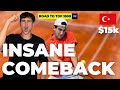 The greatest comeback win for atp points 