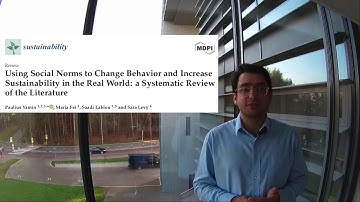Video-abstract: Using social norms to change behavior and increase sustainability in the real world