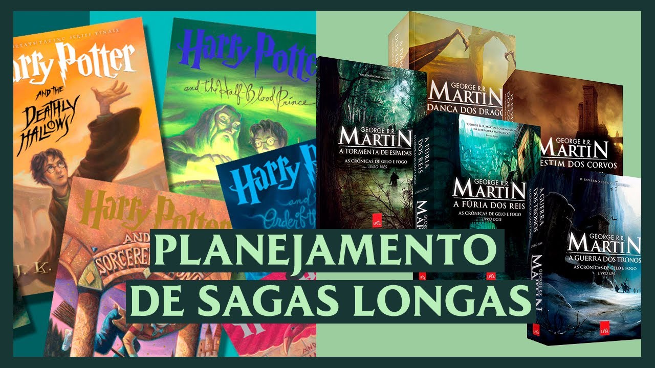 Maneiras de estruturar uma saga/série de livros de fantasia