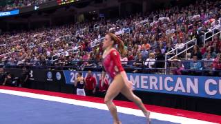 Vanessa Ferrari - Floor Exercise - 2014 AT&T American Cup