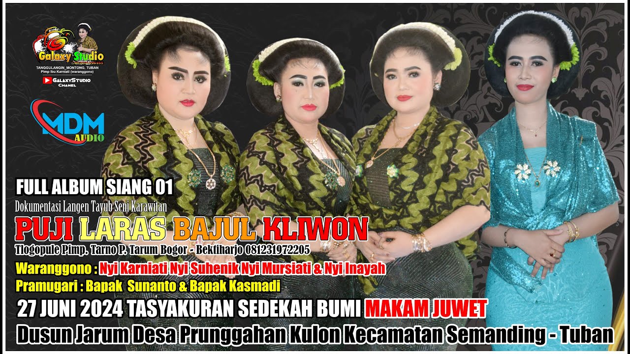 Tayub Tuban Makam Juwet Nyi Karniati, Nyi Henik, Nyi Mursiati & Nyi Inayah Siang 01