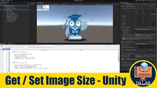How to get and set the width and height of UI image in Unity