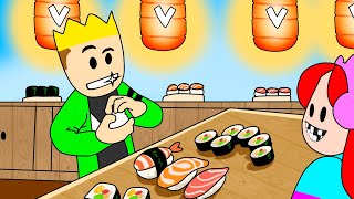 🍣 พี่เอกพี่ฝนทำซูชิแสนอร่อย 🍣 - MAKE SUSHI AND PROVE DAD WRONG [vaha555]