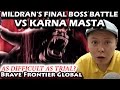 Mildran EPIC Final Boss Battle VS Karna Masta Walkthrough (Brave Frontier Global)