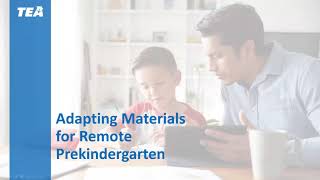 Module 2: Adapting or Adopting Pre-K curriculum for remote settings