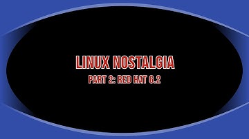 RandomThingsLinux: Linux Nostalgia: Part 2 - Red Hat 6.2 (2000)