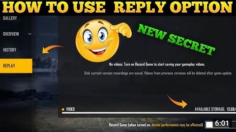 New Replay Option in Free Fire || How To Use Replay Option Full Details