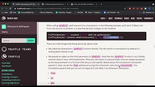 Solidity Transactions vs Calls Demo - Truffle Contract Abstractions 2021