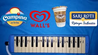 LAGU JAJANAN LEGEND VERSI PIANIKA (BESERTA NOTNYA)