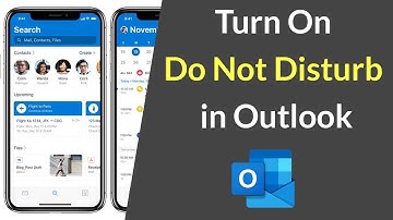 How to Turn On Do Not Disturb in Outlook Email App? Android