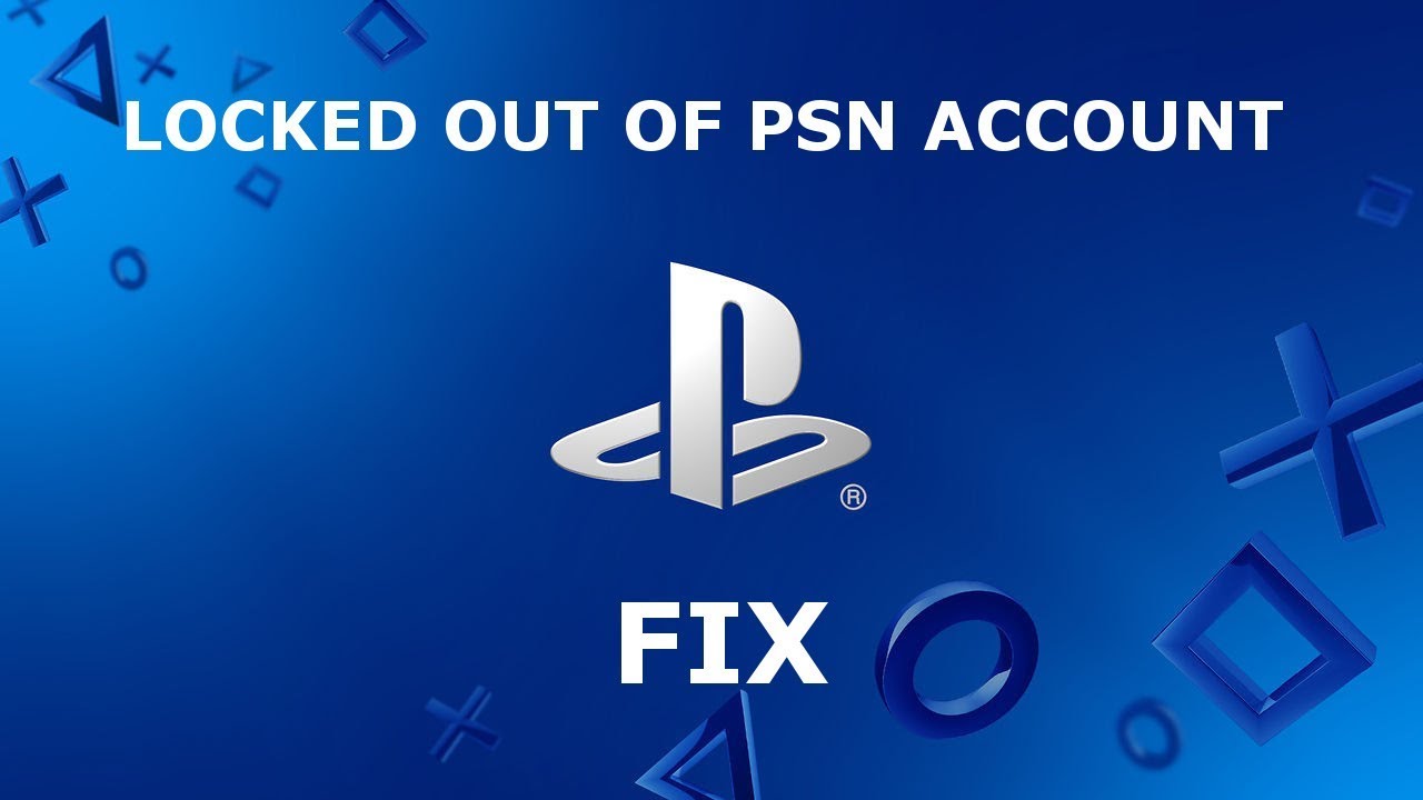 PS4 PSN locked out of the account solution - YouTube