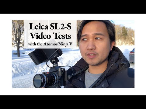 Leica SL2-S + Ninja V Video Test