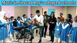 Music classes in Shehzad Roy's adopted school | SMB Fatima Jinnah | Zindagi Trust